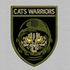Бойовий кіт (Cats warriors) 70х90 мм  N-0016 фото 1