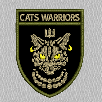 Бойова кицька (Cats warriors) 70х90 мм N-0017 фото