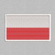 Прапор Польщі 80х46 мм  N-0064 фото 1