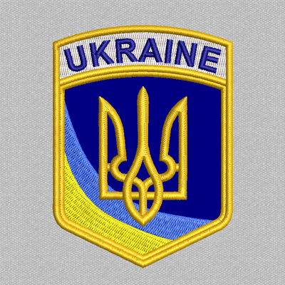 UKRAINE 70х95мм (жовто-блакитний) N-0071 фото